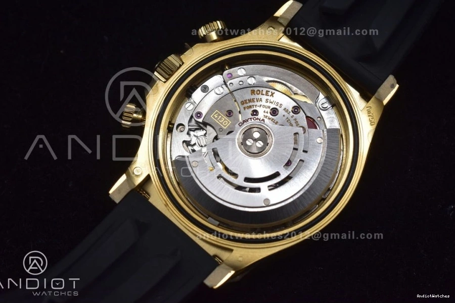 Edition Oysterflex Clean 1:1 Diamonds SA4130 116518 Strap 416 Timeless Black on Best Rubber Daytona Dial V 1231